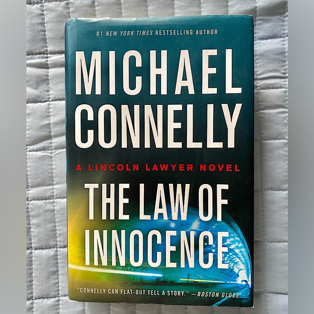 Book: Michael Connelly Hardcover “The Law of Innocence”